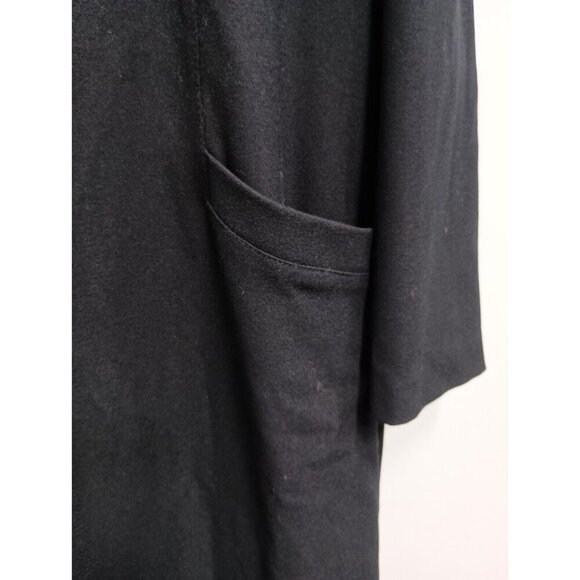 Diana Gallesi Womens Shift Dress Size 12 Black Keyhole Capsule Timeless Luxury - Picture 4 of 13